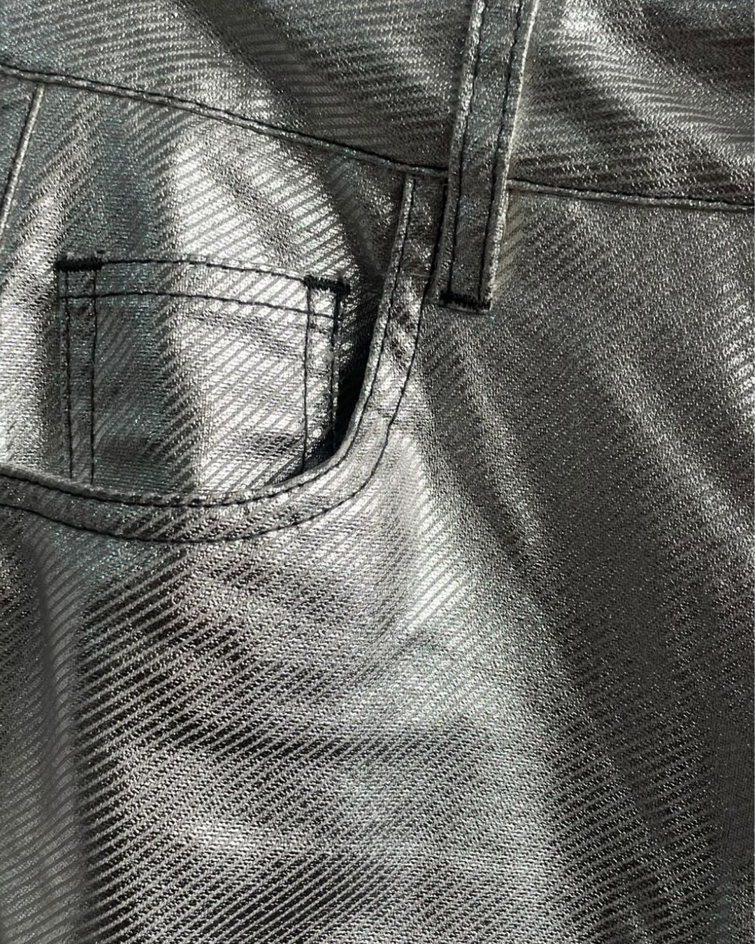 Calça Prateada Allmost Vintage