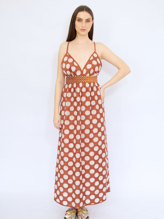 Vestido Estampado Framed
