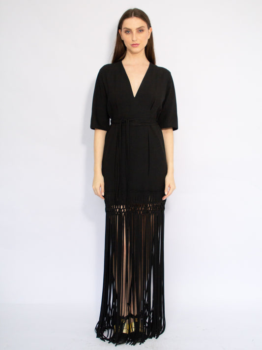 Vestido Franjas Cris Barros