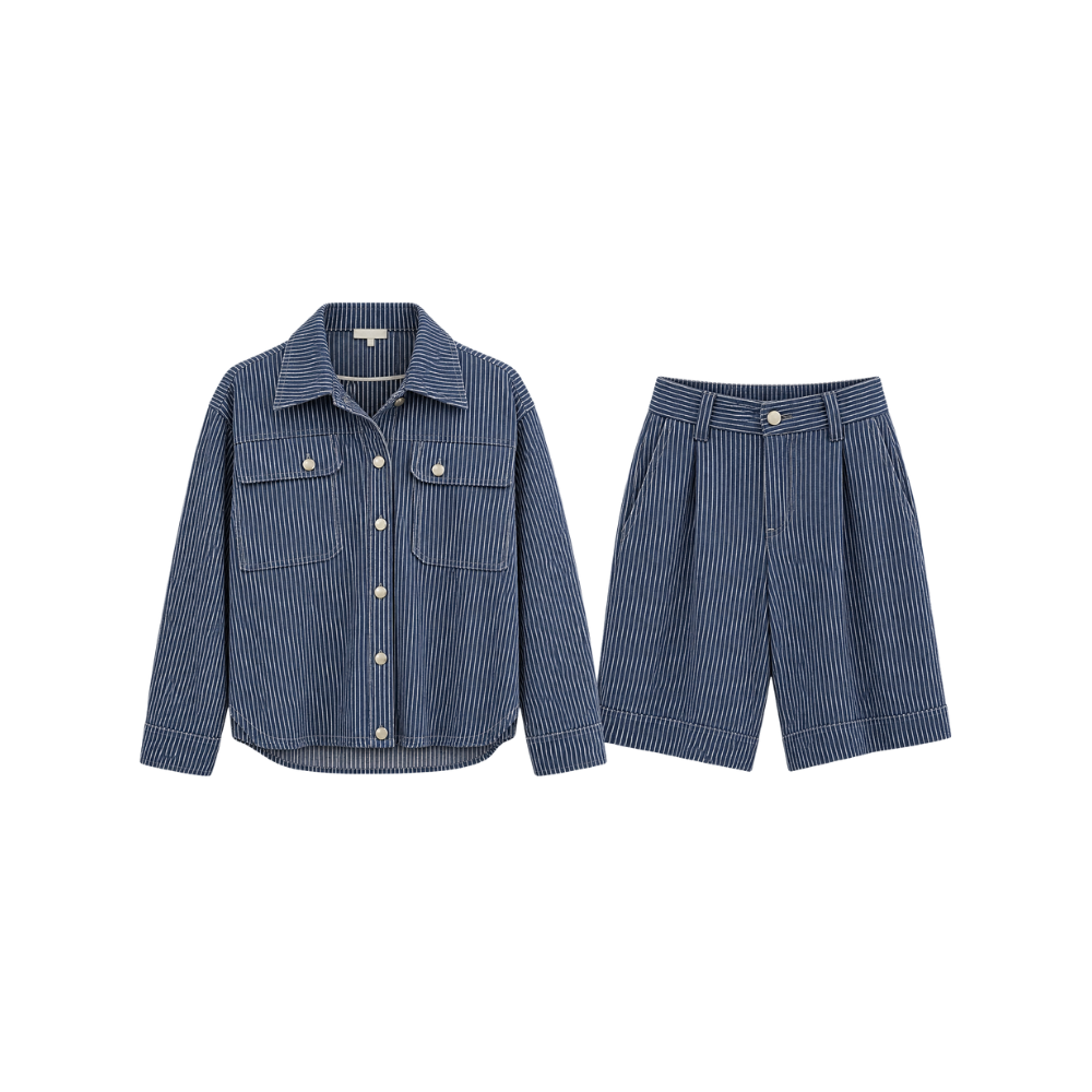 Conjunto Risca Giz Azul NK