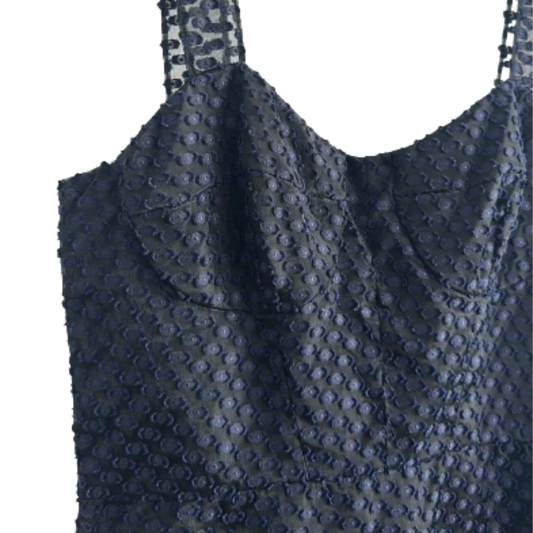 Vestido Marinho Biló