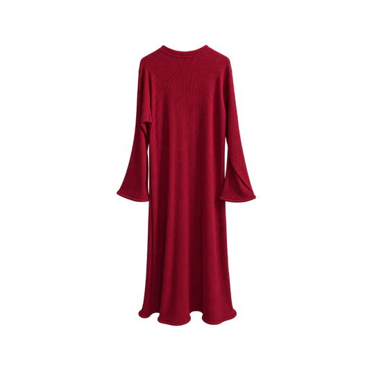 Vestido Canelado Marina Bitu