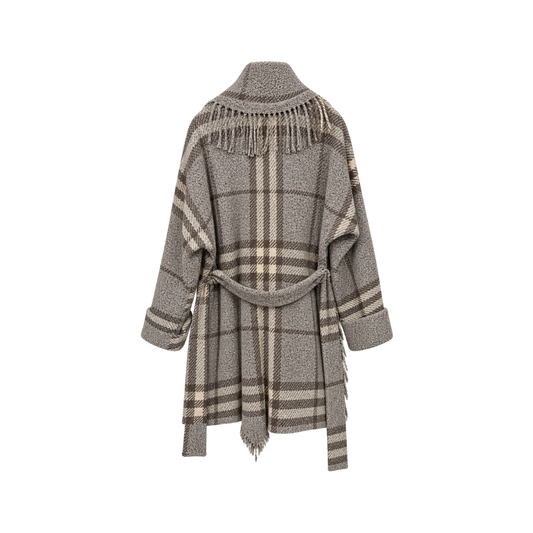 Casaco com Franjas Burberry