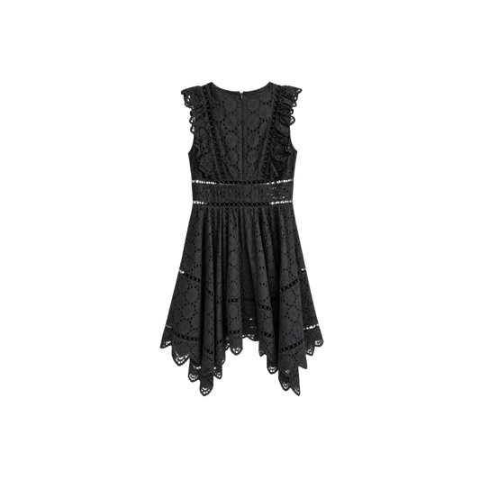 Vestido Preto Renda Zimmermann
