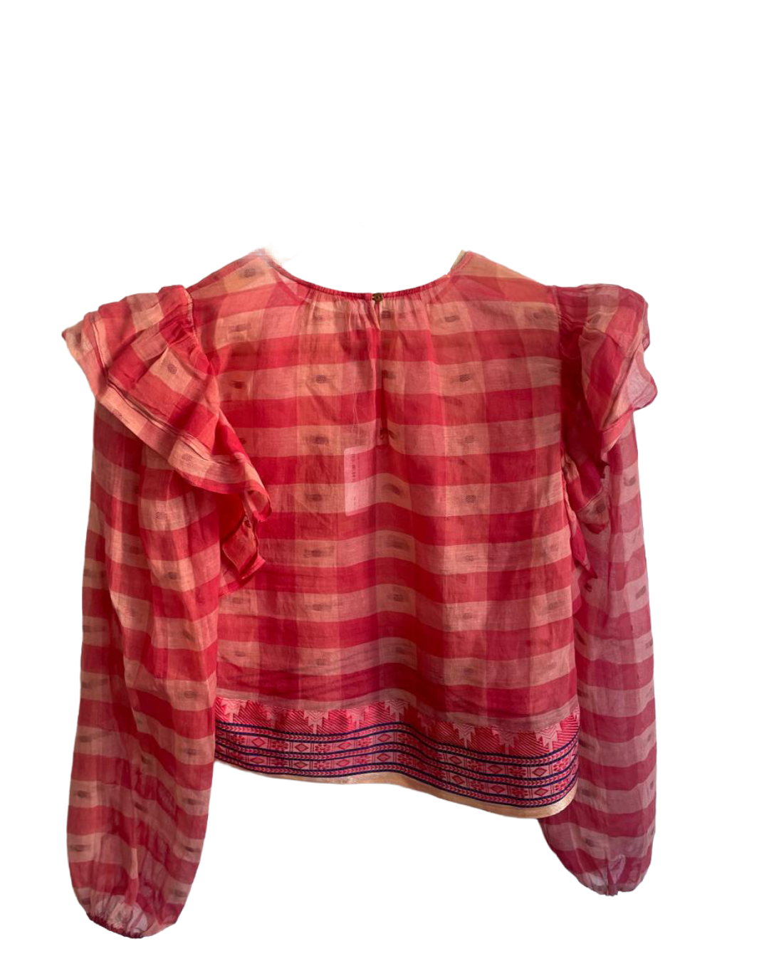 Blusa Quadriculada Ulla Johnson