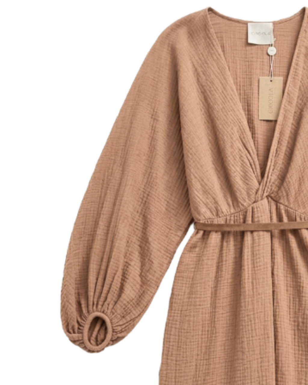 Vestido Bege Paula Raia