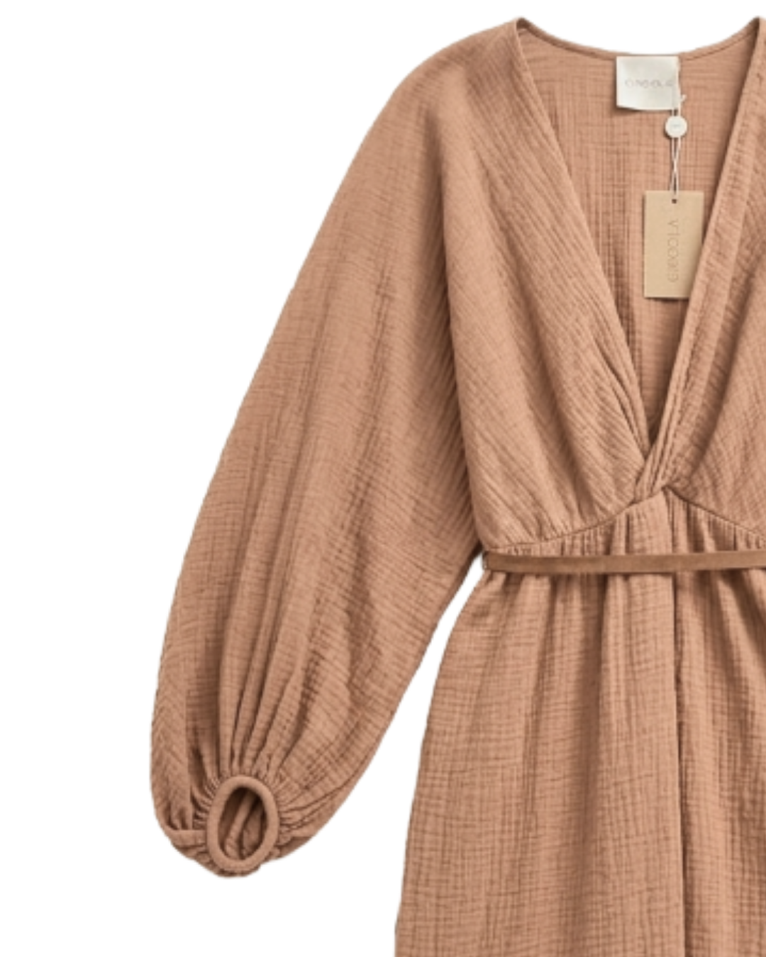 Vestido Bege Paula Raia
