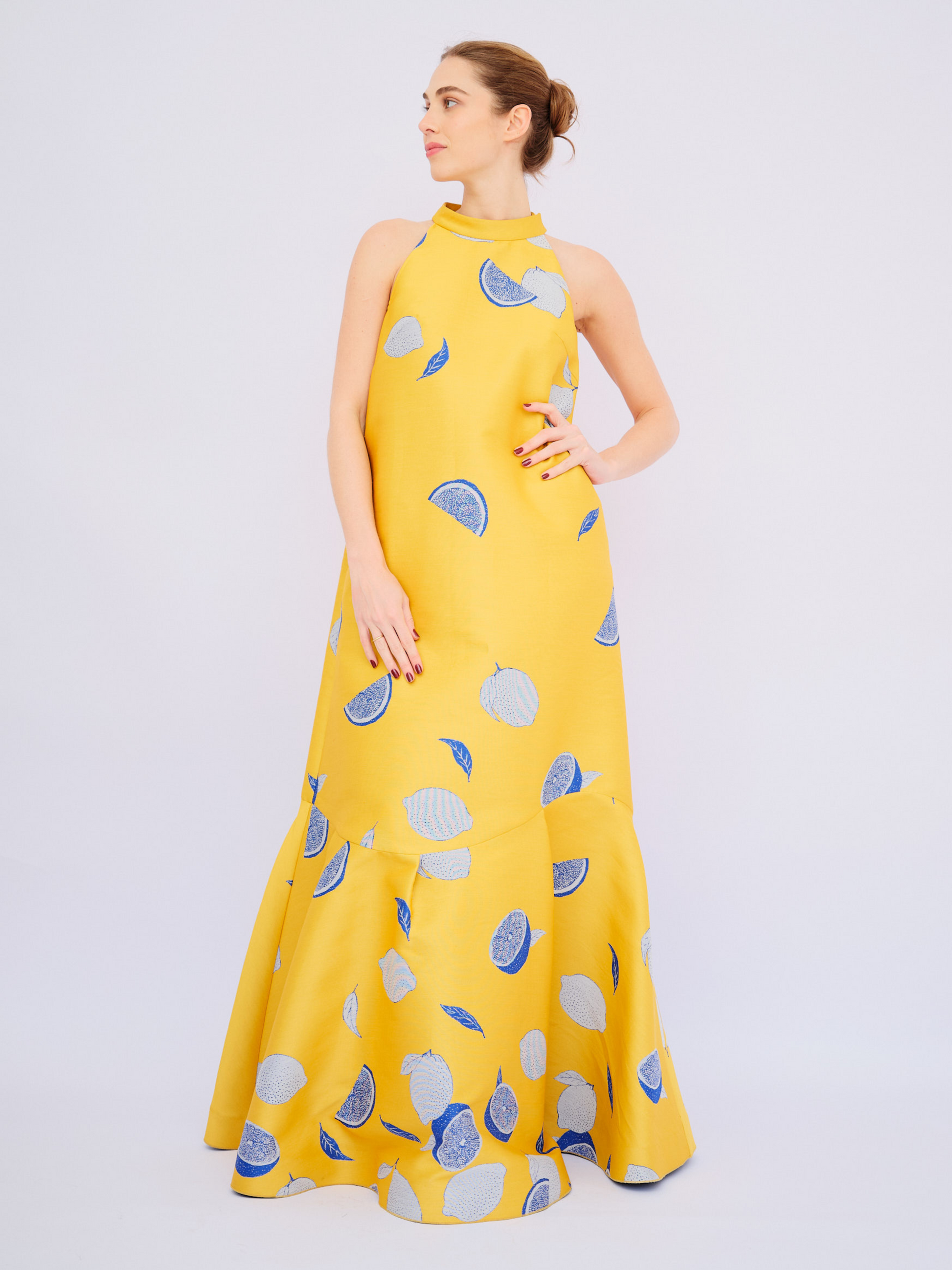 Vestido Estampado Vika Gazinskaya