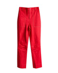 CALÇA COURO VERMELHA NK