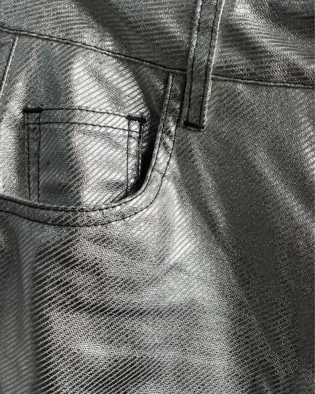 CALÇA PRATEADA ALLMOST VINTAGE