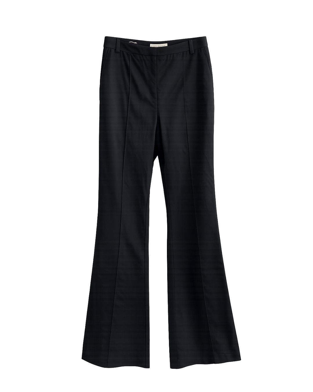 CALÇA FLARE PRETA BURBERRY