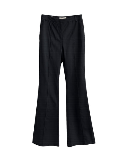 CALÇA FLARE PRETA BURBERRY