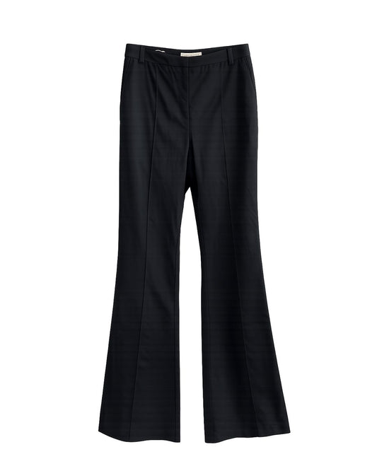 CALÇA FLARE PRETA BURBERRY