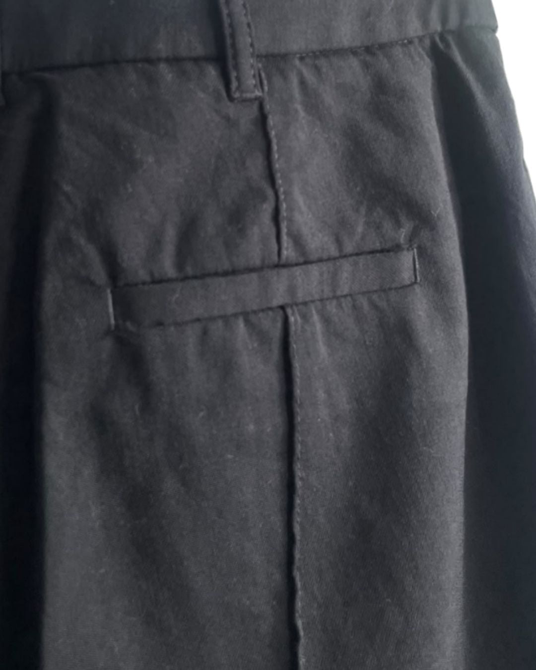 CALÇA FLARE PRETA BURBERRY