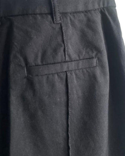 CALÇA FLARE PRETA BURBERRY