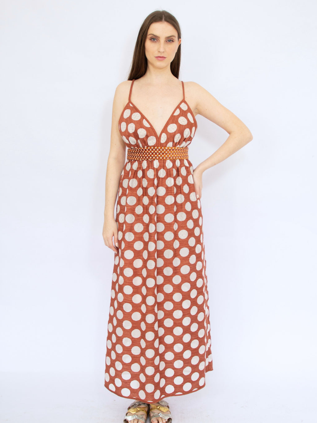 Vestido Estampado Framed