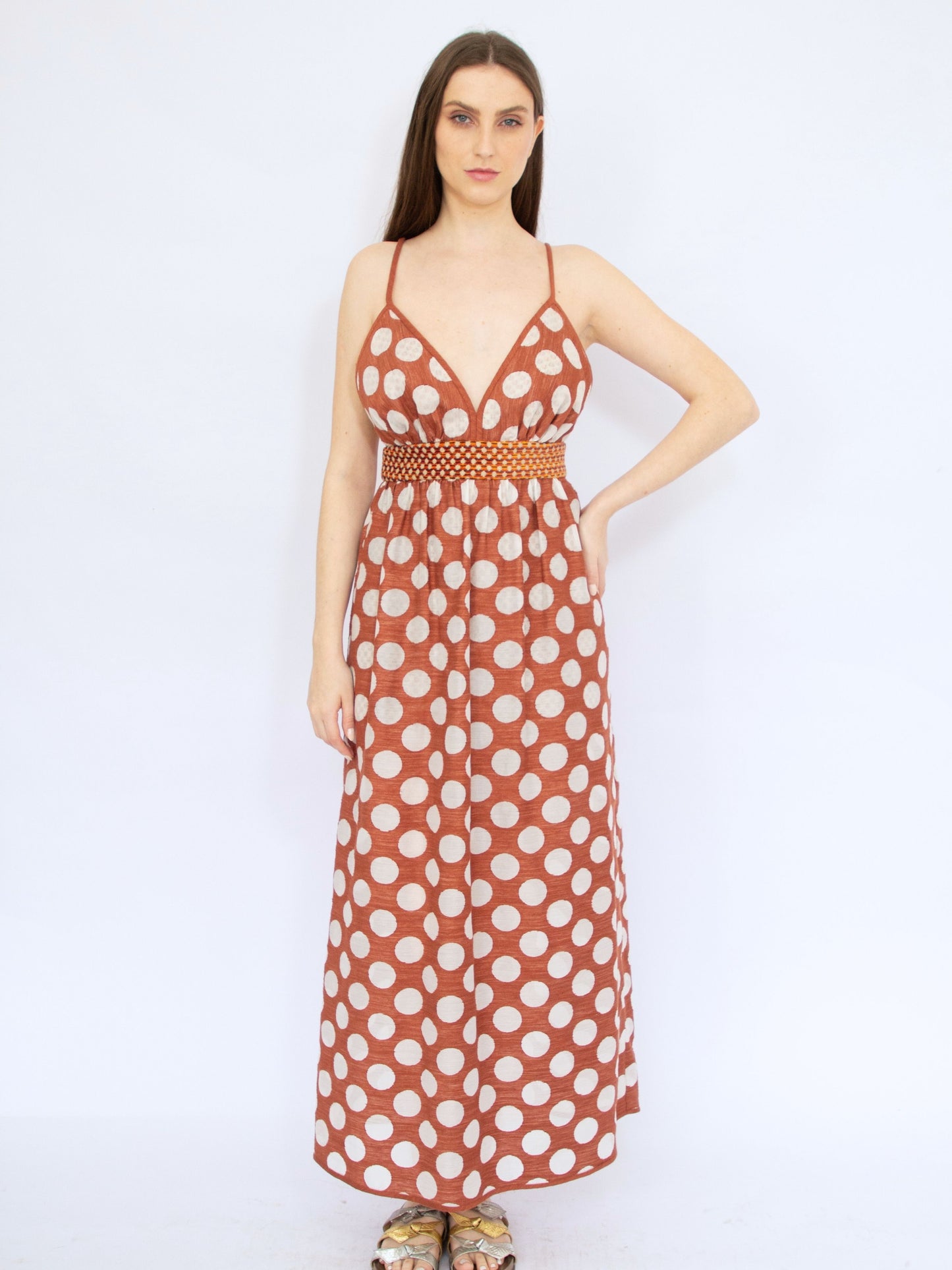 Vestido Estampado Framed