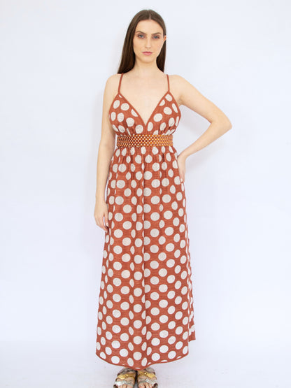 Vestido Estampado Framed