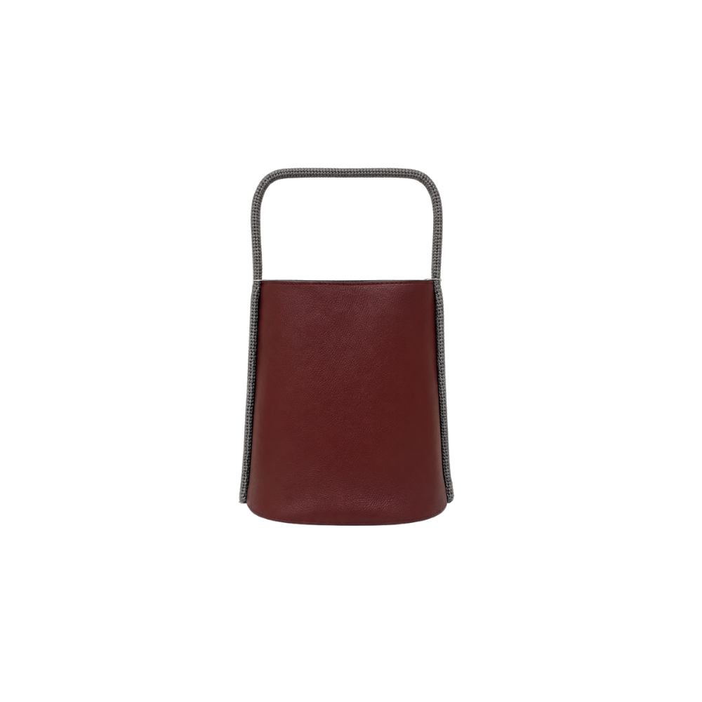 BOLSA BUCKET VINHO CARLOTTE