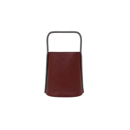 BOLSA BUCKET VINHO CARLOTTE