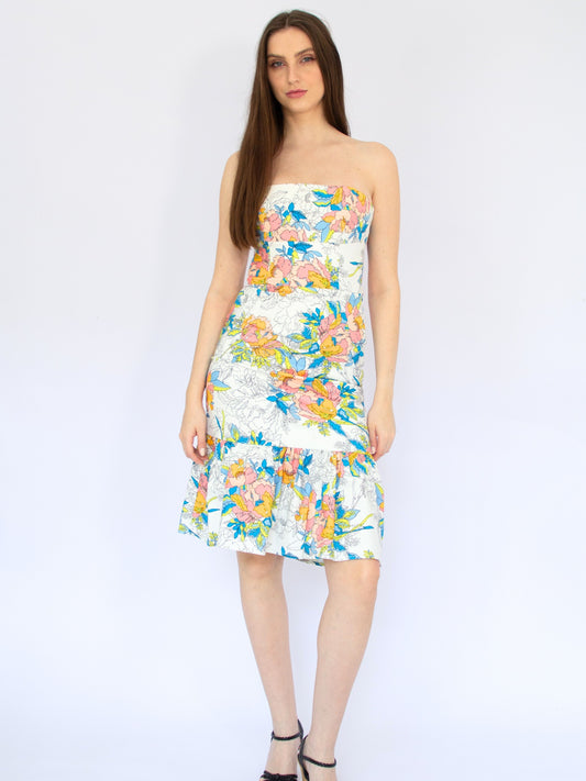 Vestido Estampado Reinaldo Lourenço