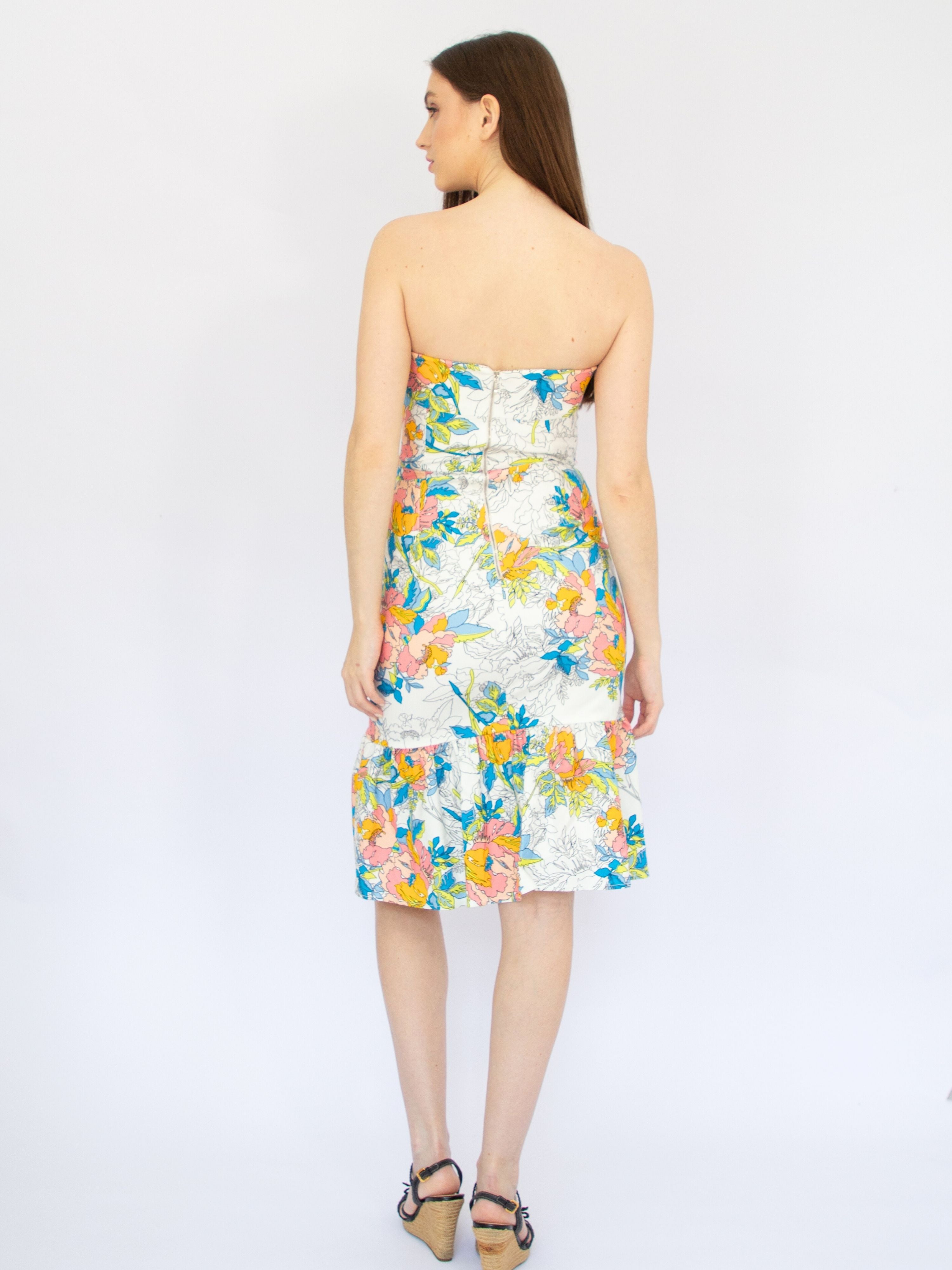 Vestido Estampado Reinaldo Lourenço