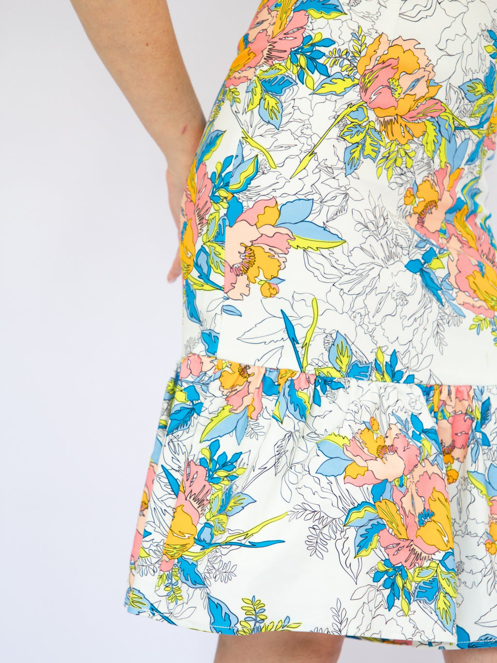 Vestido Estampado Reinaldo Lourenço