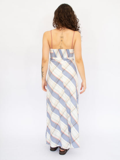 Vestido Xadrez Cris Barros