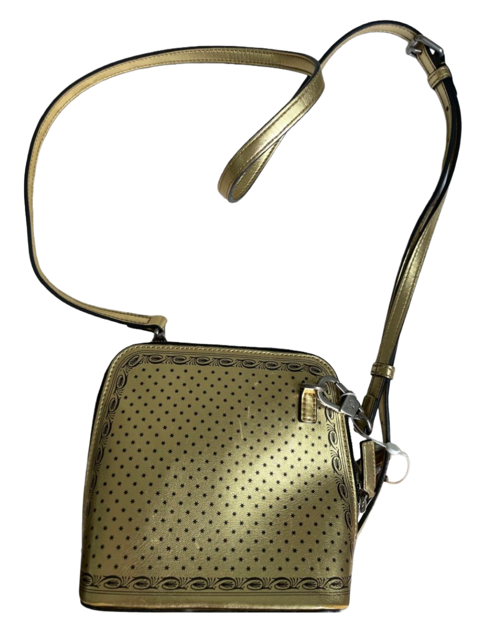 Bolsa Transversal Dourada Gucci