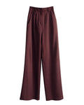 CALÇA MARROM B/YOURSELF