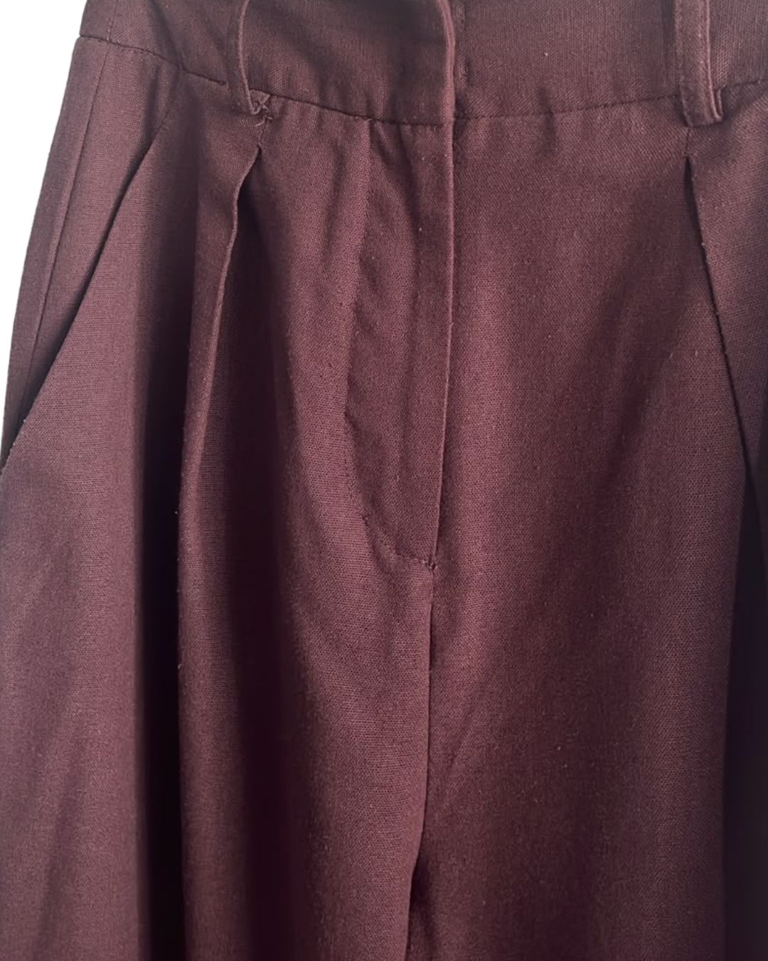 CALÇA MARROM B/YOURSELF