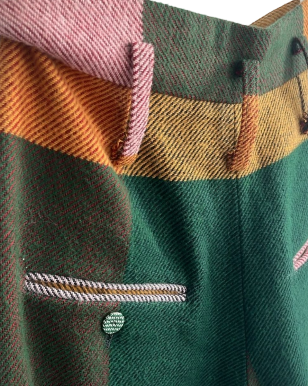 Calça Flanelada Xadrez Framed