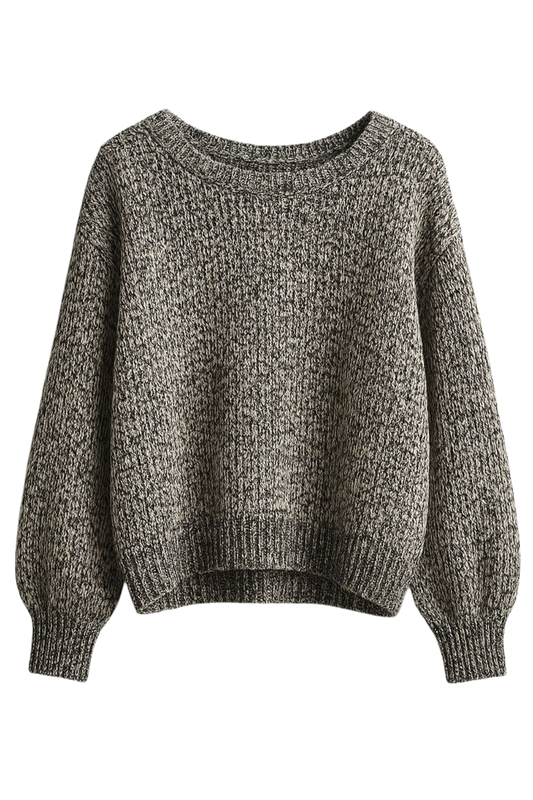 Casaco Tricot P&B Mixed