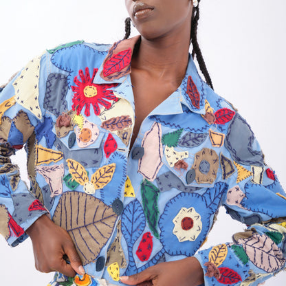 Jaqueta PatchWork Isabela Capeto