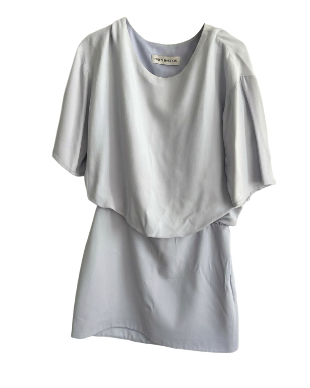 VESTIDO AZUL CRIS BARROS