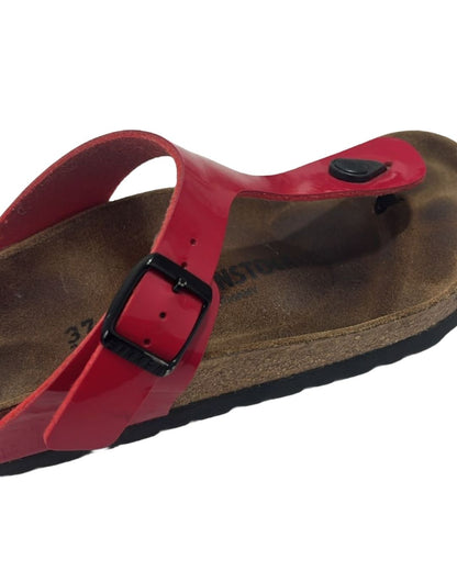 SAPATO VERMELHO BIRKENSTOCK