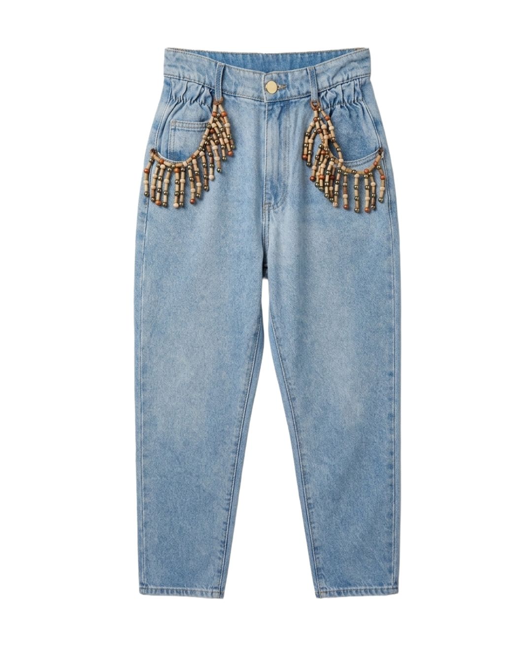CALÇA AZUL ALLMOST VINTAGE