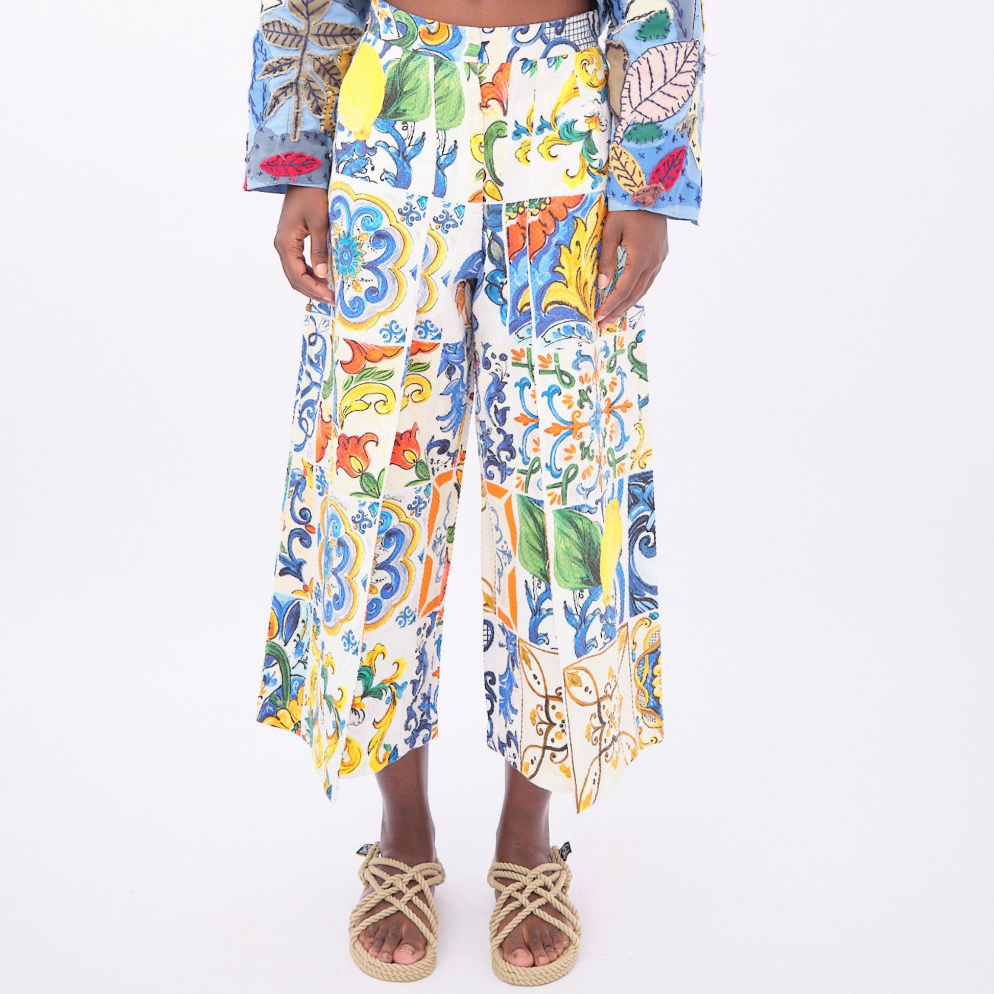 Calça Estampada Dolce & Gabbana