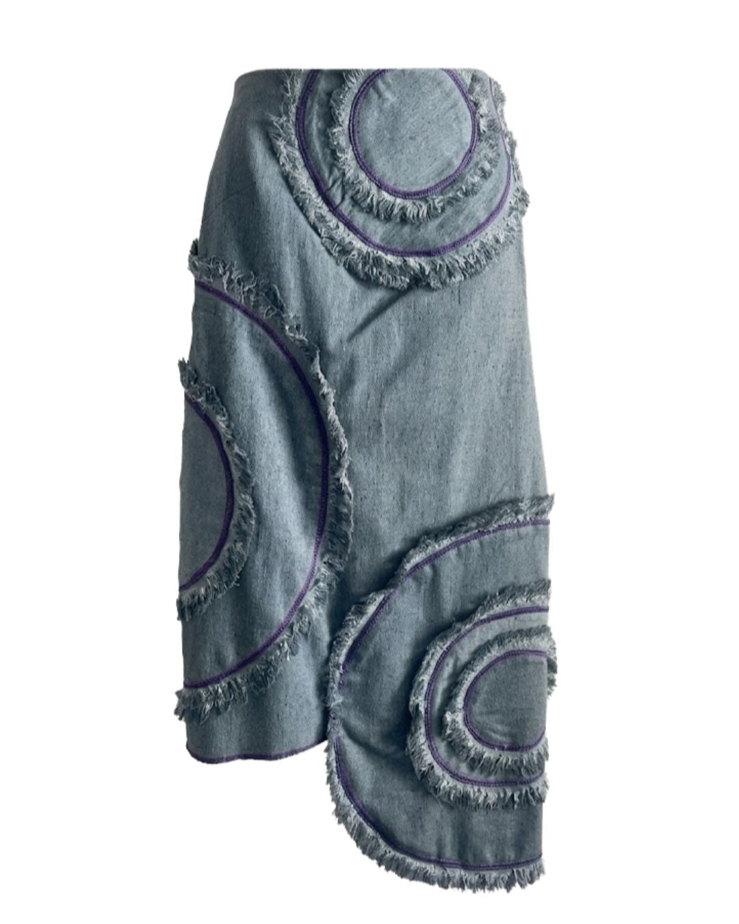 VESTIDO AZUL CHAOUICHE