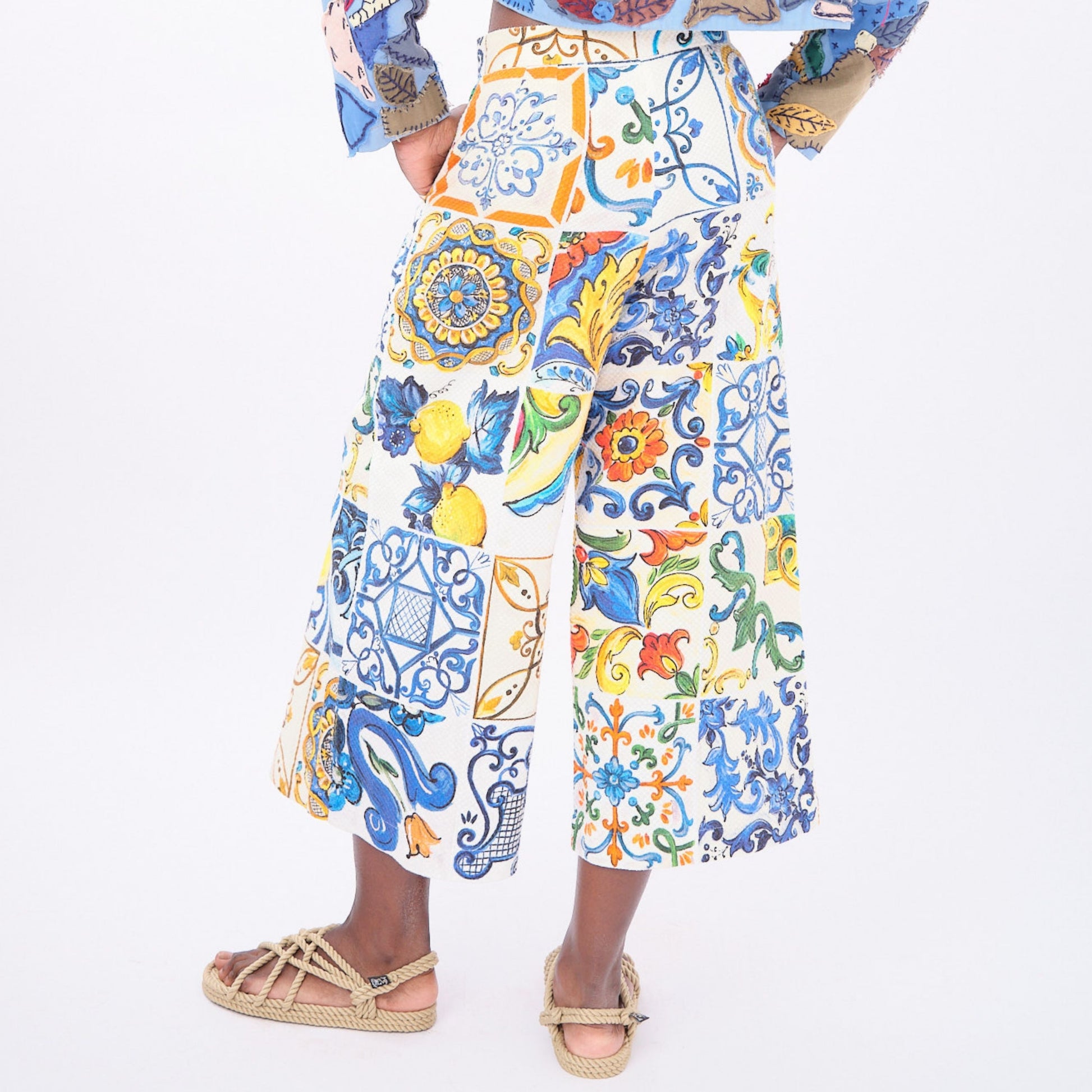 Calça Estampada Dolce & Gabbana