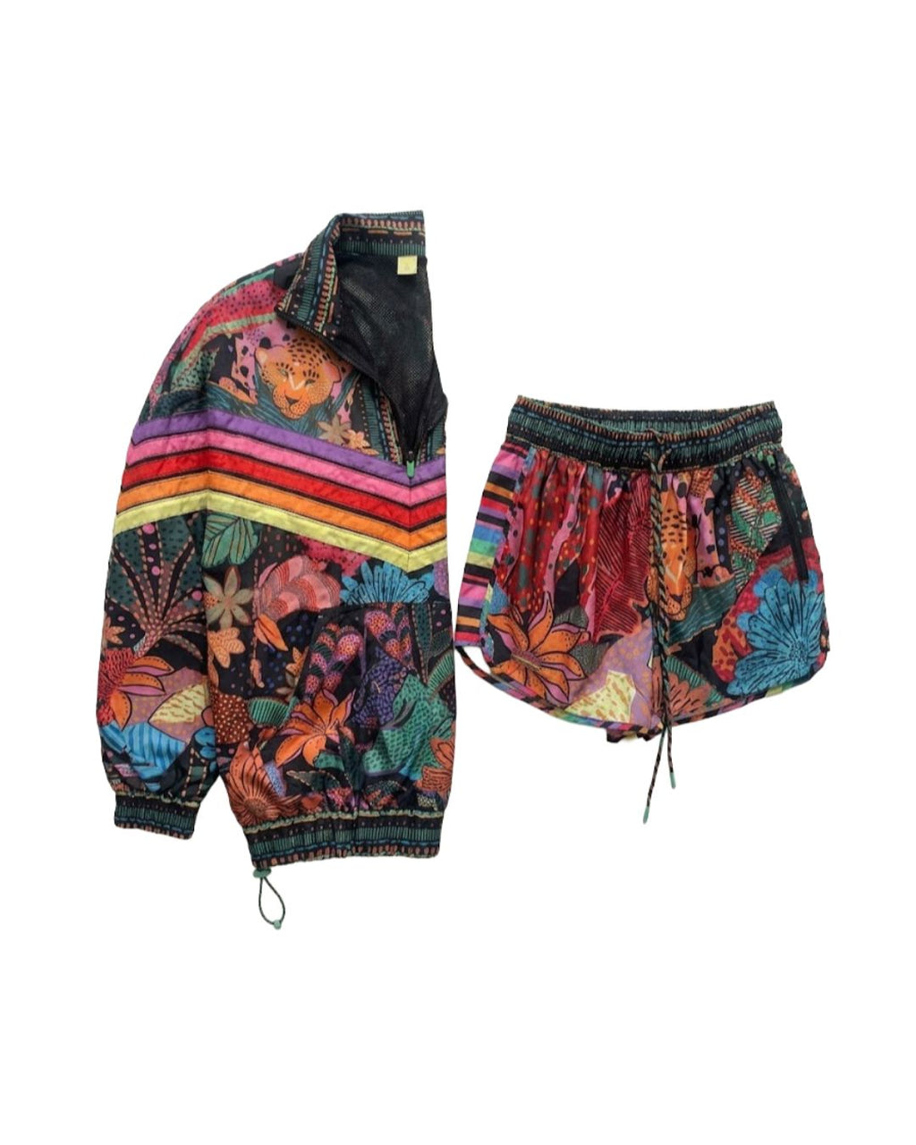 CONJUNTO MULTICOLORIDO FARM X ADIDAS