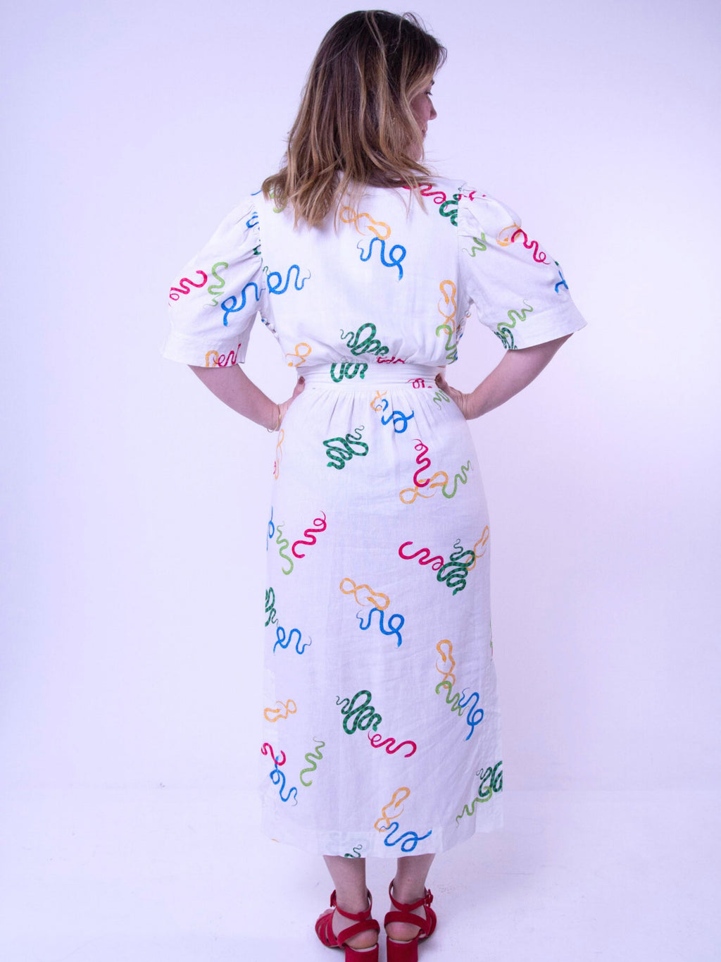 Vestido com Aplicações Isolda