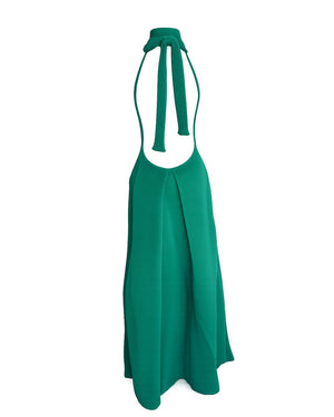 VESTIDO VERDE CHAOUICHE