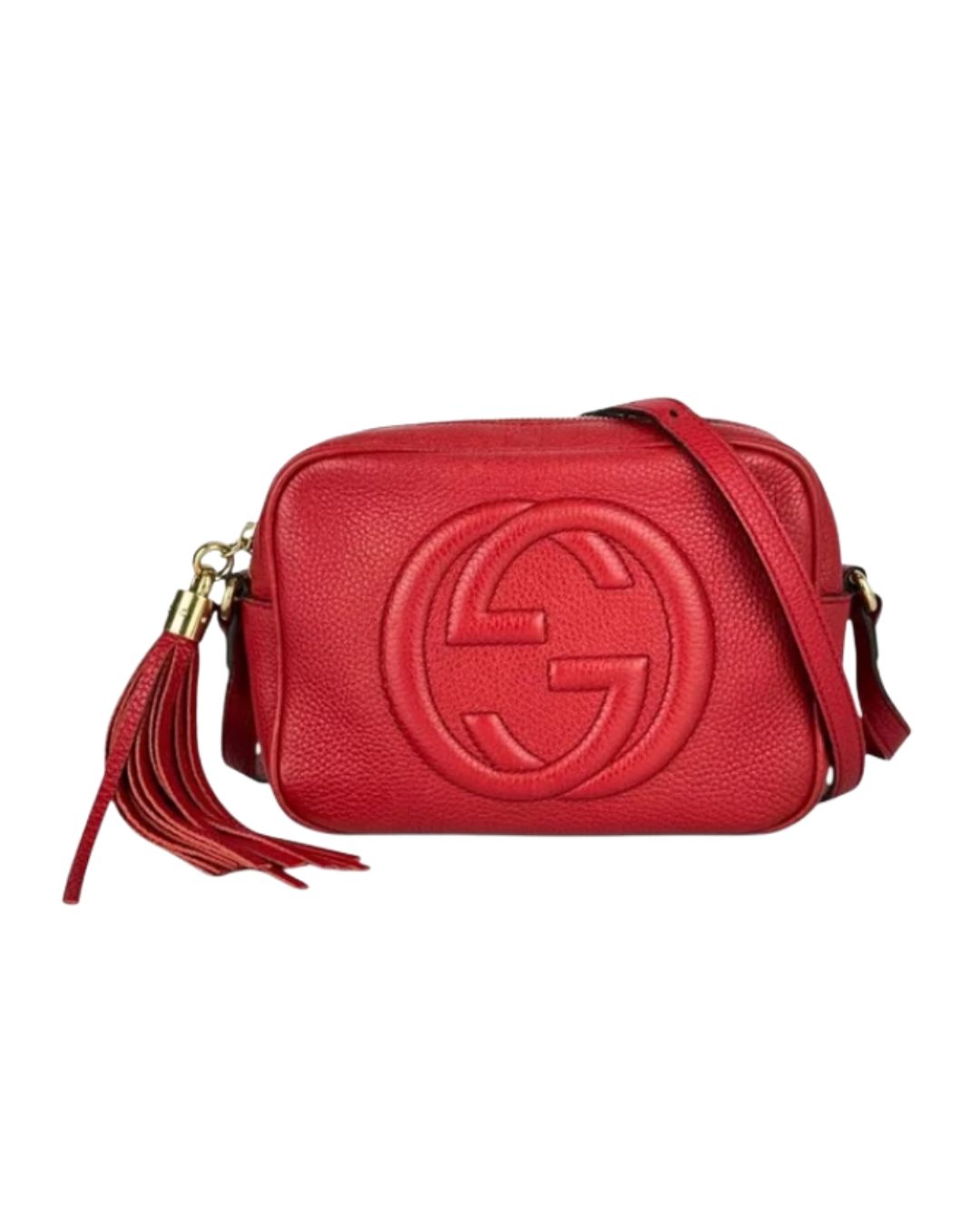 BOLSA VERMELHA GUCCI SOHO DISCO