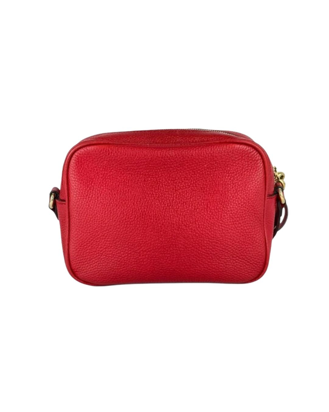 BOLSA VERMELHA GUCCI SOHO DISCO