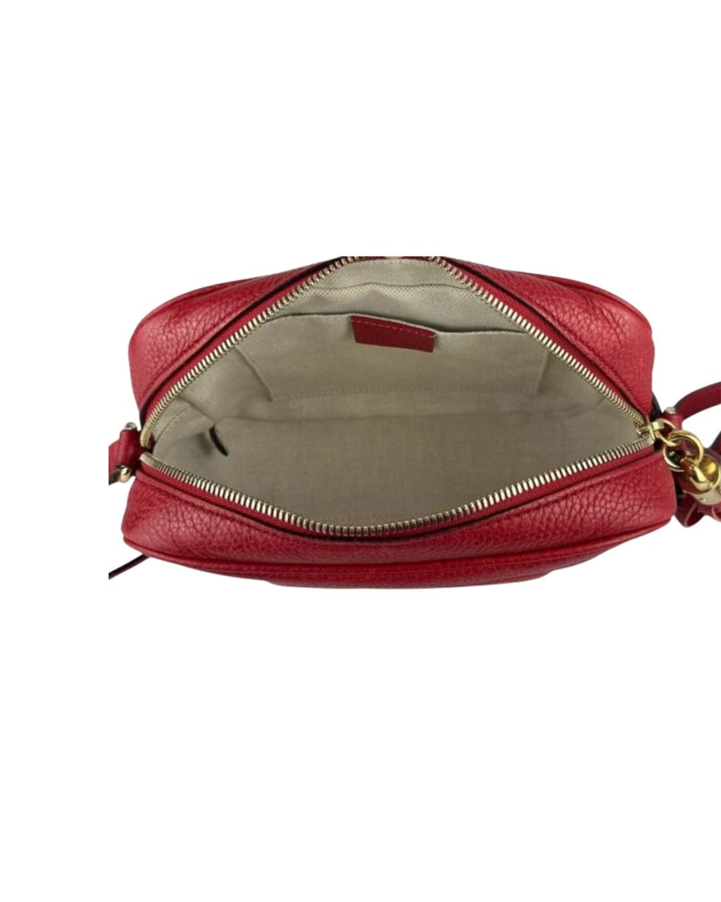BOLSA VERMELHA GUCCI SOHO DISCO