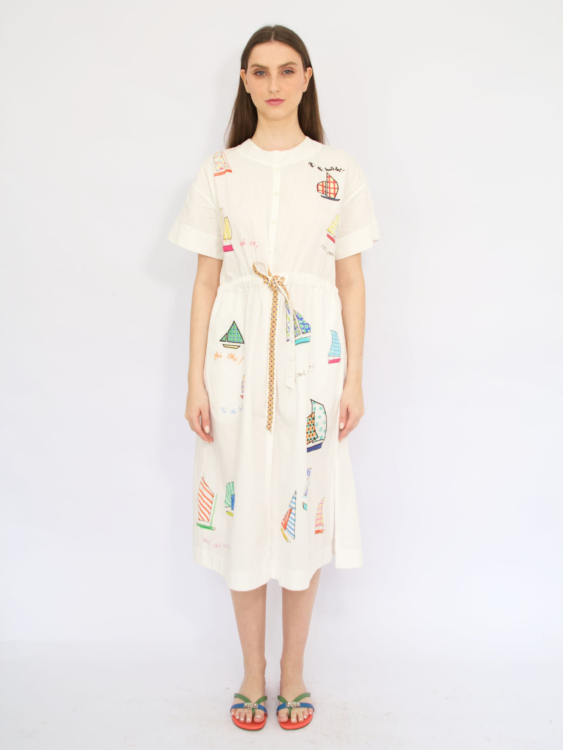 Vestido Bordado Mira Mikati