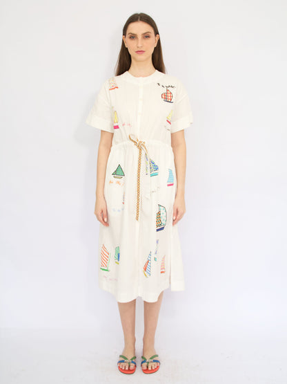 Vestido Bordado Mira Mikati