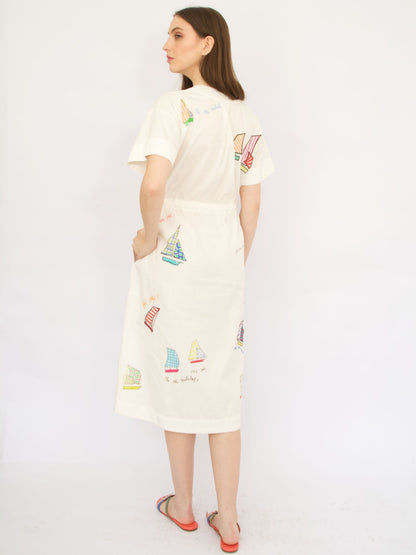 Vestido Bordado Mira Mikati