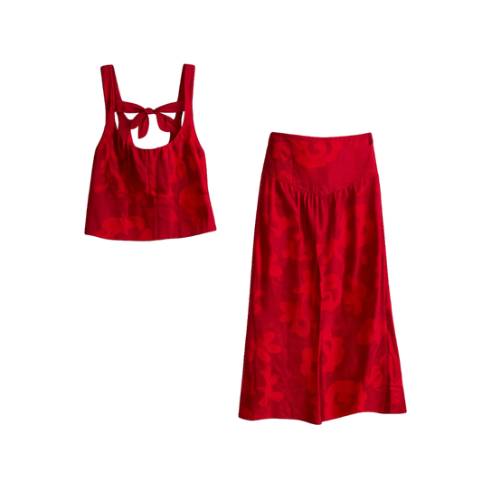 Conjunto Vermelho Caché